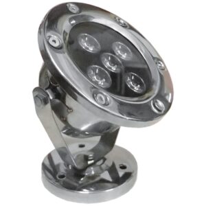 Прожектор для фонтана Aquaviva LED (5led 5W 12V AC/DC) Белый теплый
