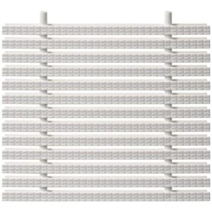 Переливная решетка 2-е. соед. AquaViva 295*25mm Classik