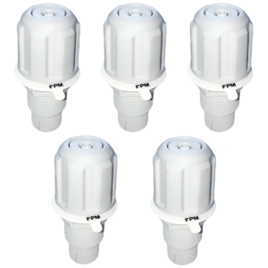 Обратный клапан дозирующего насоса AquaViva для Tekna 603&800, трубка 4/6 * 1/2"+3/8" - 5шт