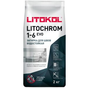 Затирочная смесь LITOCHROM 1-6 EVO LE.200 (белый) 25 кг
