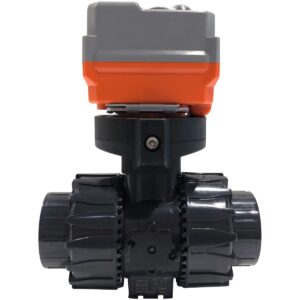 Кран шаровый Aquaviva с электроприводом PTFE/EPDM On-off type d63 AC24V
