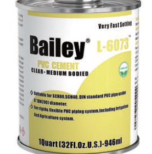 Клей L-6073  (946ml) Bailey для ПВХ труб