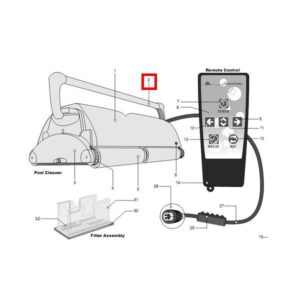 Ручка пылесоса Aquabot Magnum A10611-SP