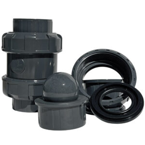 Обратный клапан шаровый d75 уплотнение EPDM AQUAVIVA, Россия