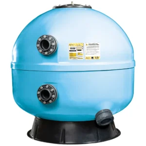 Фильтр озон. AquaViva MS1600 (101м³/ч, 1600 мм, 3060 кг, 110 мм, 2,5 Бар,1м засыпка)+люк д/выгрузки